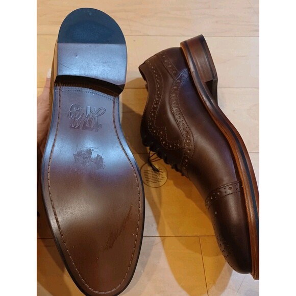 New Johnston & Murphy Conard 2.0 175th Anniversary Cap Toe Oxford Shoes Sz 11.5M - Picture 7 of 9